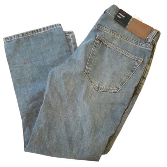 NWT size 32×28 straight fit 100% cotton jeans - Picture 1 of 13